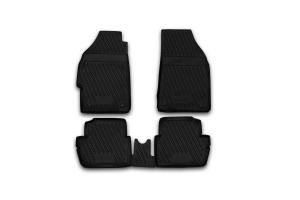 Коврик салона CHEVROLET Spark (10-) полиуретан черный (4 предм.) ELEMENT