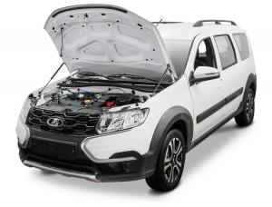 Амортизатор LADA Largus I рест.(21-) капота 2шт. АВТОУПОР