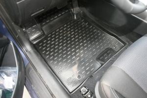 Коврик салона HYUNDAI i30 (12-) полиуретан черный (4 предм.) ELEMENT