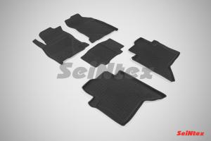 Коврик салона TOYOTA Hilux VIii (15-) резина высокий борт (5 предм.) SEINTEX
