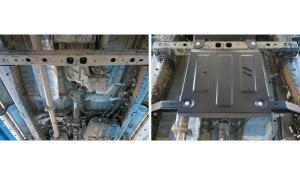Защита коробки раздаточной TOYOTA Hilux VIII 4WD (15-) сталь 1.8мм АВТОБРОНЯ