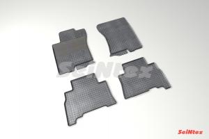 Коврик салона TOYOTA Land Cruiser Pradoj150 (09-) резина, сетка (4 предм.) SEINTEX