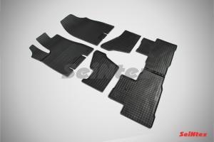 Коврик салона ACURA Mdx (13-) резина, сетка (6 предм.) SEINTEX