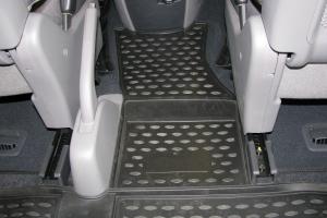 Коврик салона HYUNDAI New H-1 (07-) полиуретан черный (4 предм.) ELEMENT