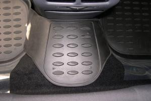 Коврик салона VW Golf V (03-09) полиуретан черный (4 предм.) ELEMENT