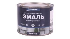 Эмаль белый глянец 0.5кг PROREMONTT