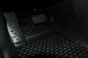 Коврик салона MERCEDES B-Class T245 (05-) полиуретан черный (4 предм.) ELEMENT