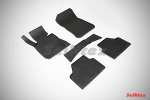 Коврик салона BMW X1 E-84 (09-15) резина, сетка (5 предм.) SEINTEX
