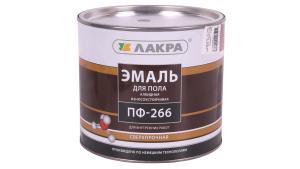 Эмаль для пола красно-коричевый Синтез 2кг ЛАКРА