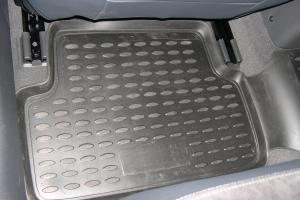 Коврик салона RENAULT Laguna (01–07) полиуретан черный (4 предм.) ELEMENT