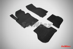 Коврик салона SEAT Leon II (05-12) резина, сетка (4 предм.) SEINTEX