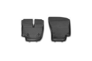 Коврик салона FORD Cargo 1830 (2530) (07-) передний полиуретан черный (2 предм.) ELEMENT