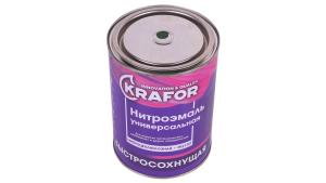 Эмаль зеленая 0.7кг KRAFOR