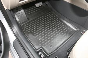 Коврик салона HYUNDAI Elantra (16-) 3D полиуретан черный (4 предм.) ELEMENT