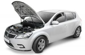 Амортизатор KIA Ceed I (06-12) капота 2шт. АВТОУПОР