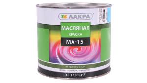 Краска голубая 1.9кг масляная ЛАКРА