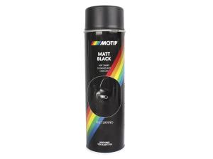 Краска черная матовая 500мл MOTIP