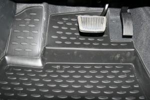 Коврик салона KIA Rio (11-14) (14-) полиуретан черный (4 предм.) ELEMENT