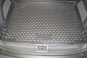 Коврик багажника SKODA Yeti (09-) кросс., полиуретан черный ELEMENT