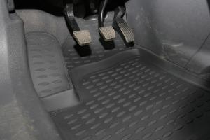 Коврик салона OPEL Zafira (05-) полиуретан черный (4 предм.) ELEMENT
