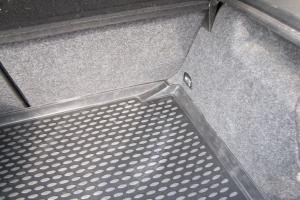 Коврик багажника VW Golf IV (98-03) х.б., полиуретан черный ELEMENT