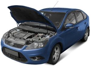 Амортизатор FORD Focus II (05-11) капота 2шт. АВТОУПОР
