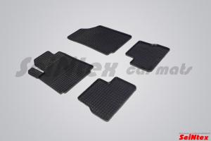 Коврик салона CITROEN С 3 (02-09) резина, сетка (4 предм.) SEINTEX