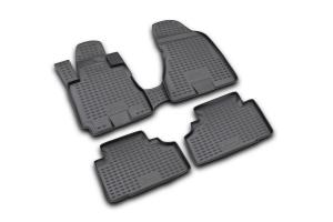Коврик салона HYUNDAI Tucson (04-09) полиуретан черный (4 предм.) ELEMENT