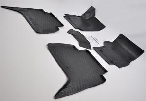 Коврик салона Volkswagen Amarok 2009- ворсовой пол полиуретан (5 предм.) COMFORT