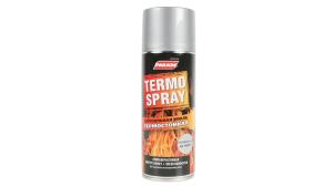 Эмаль серебристая TERMO SPRAY до 650С PARADE