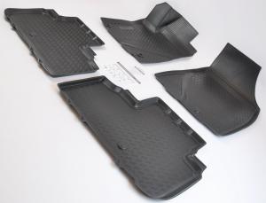 Коврик салона Toyota Highlander III U50 2013- полиуретан (4 предм.) COMFORT