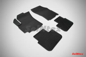 Коврик салона SUZUKI Sx4 (06-) резина, сетка (4 предм.) SEINTEX