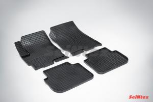 Коврик салона MITSUBISHI Colt VI (03-12) резина, сетка (4 предм.) SEINTEX