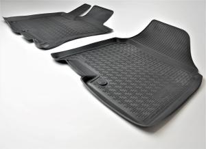 Коврик салона Nissan Qashqai J10E 2006-2013 полиуретан передние (2 предм.) COMFORT
