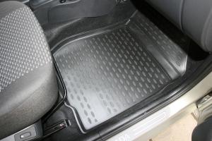 Коврик салона LADA Largus (12-) 5 мест полиуретан черный (4 предм.) ELEMENT