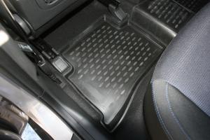 Коврик салона HYUNDAI Tucson (15-) 3D полиуретан черный (4 предм.) ELEMENT