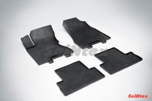 Коврик салона NISSAN Х-Trail (T31) (07-15) резина, сетка (4 предм.) SEINTEX