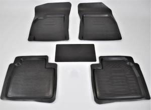 Коврик салона Kia Cerato III седан YD 2012- резина (5 предм.) COMFORT