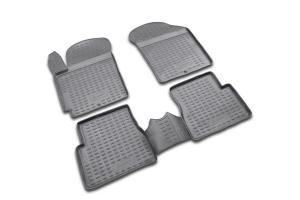Коврик салона KIA Picanto (04-11) полиуретан черный (4 предм.) ELEMENT