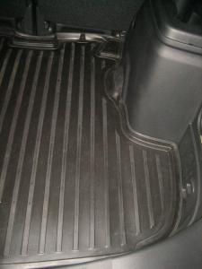 Коврик багажника Mitsubishi Outlander III (без органайзера) (12-), полиуретан RIVAL