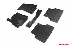 Коврик салона AUDI A7II (C8) (18-) резина, сетка (5 предм.) SEINTEX