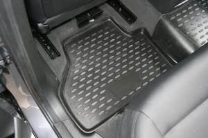 Коврик салона BMW X3, (F25) (10-14) (14-) полиуретан черный (4 предм.) ELEMENT