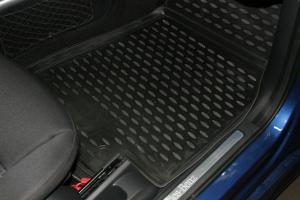 Коврик салона MERCEDES B-Class T245 (05-) полиуретан черный (4 предм.) ELEMENT