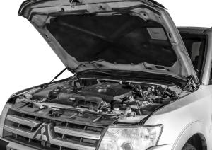 Амортизатор MITSUBISHI Pajero IV (06-20) капота 2шт. АВТОУПОР