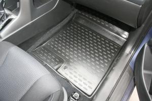 Коврик салона HYUNDAI i30 (12-) полиуретан черный (4 предм.) ELEMENT