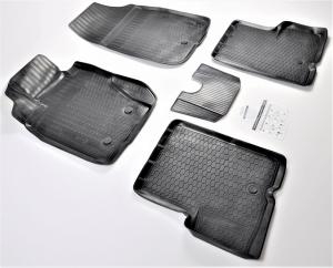 Коврик салона Renault Duster (HSA/M_) 2010-2015 4WD полиуретан (5 предм.) COMFORT